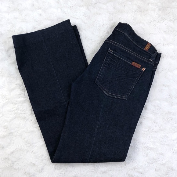 7 For All Mankind Denim - 7 For All Mankind Dojo Dark Wash Jeans